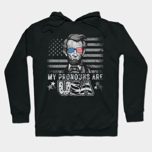 My Pronouns Are USA Hoodie